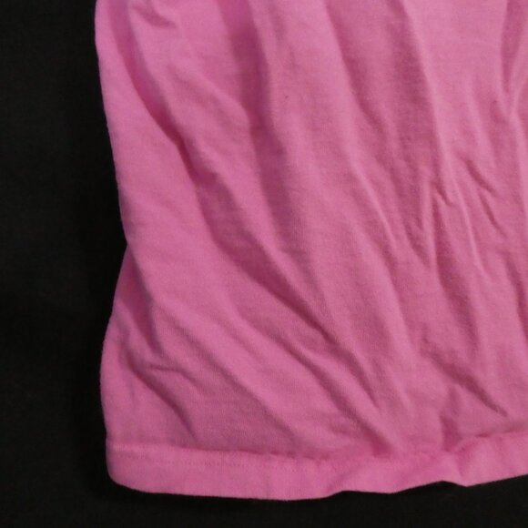 FRUIT OF THE LOOM - Heavy Cotton | size 10/12 | The End Is Near Pink Tee - Picture 13 of 16